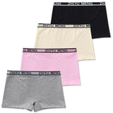 4Pcs/Lot Girls Boxer Briefs Panties Underwear Underpants Girl for Kids Children 8-14Y