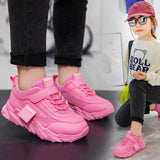 New 2023 Spring Autumn Kids Sneakers Boys Breathable Lightweight Running Shoes Big Girls Casual Sports Shoes Size 26-37