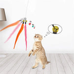 Replace Plush Cat Toy Accessories Worms Replacement Head Funny Cat Stick Pet Toys 5/10/6/11 Pcs