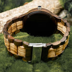 BOBO BIRD Wood Watches Relogio Masculino Watch for Men Viking Warriors Symbol Relojes Para Hombre часы мужские Logo Custom