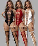 lingerie sexy hot Tights Babydoll dress Underwear Products Costumes notte Intimo Teddies Bodysuits bikini+stocking Q517