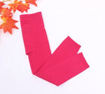 Plus Velvet Children Pants Winter Girls Leggings Warm Leggings For Kids Candy Colors Girls Trousers 3-9 Year Baby Leggins