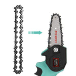 4/6 Inch Electric Chain Saw Guide Mini Steel Chainsaw Chains Electric Chainsaws Garden Tool Accessory Replacement