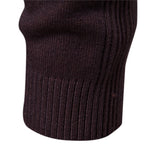 2021 New Winter Men Turtleneck Sweater Casual Solid Color Warm Pullover High Quality Slim High Neck Long Sleeve Sweater Men