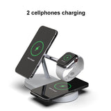 3 in 1 Wireless Charger Stand For Magsafe iPhone 12 13 14 pro max Airpods Pro 2 3 Apple Watch 8 7 6 QI Fast Charging Station