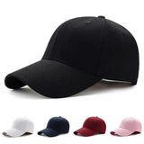 Unisex Hat Plain Curved Sun Visor Hat Outdoor Dustproof Baseball Cap Solid Color Fashion Adjustable Leisure Caps Men Women