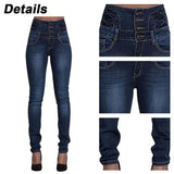 High Waist Slim Pencil Jeans 2023 Vintage Denim Pants Women Oversized Basics Trousers Female Clothing Casual Elasticity Leggings