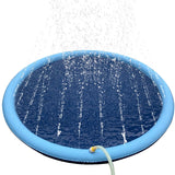 Smmer Dog Toy Splash Sprinkler Pad for Dogs Pet Swimming Pool Interactive Outdoor Play Water Mat Toys for Dogs Cats and Children