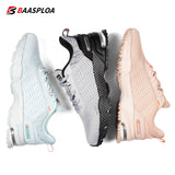 2024 Baasploa Women Sport Shoes New Mesh Breathable Running Shoes for Women Lightweight Casual Sneakers Non-Slip Free Shipping