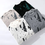 Brand Clothing High Quality Fashion Sweaters/Male Loose Casual Knitted Pullover/Man Casual Round Neck Sweaters M-3XL