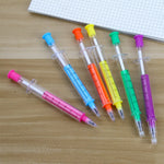 4 Pieces Creative Novelty Syringe Peculiar Shape Cute Stationery 0.5 mm School Office Supplies Gel Pen