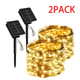 Outdoor Waterproof Solar Led Light Outdoor Garland Solar Power Lamp Garden Lights Christmas Party Garden Solar Lamp Decoration