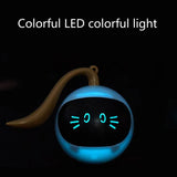 Interactive Cat Toy Colorful LED Self Rotating Smart Pet Ball Toys Kitten Automatic Ball Toys for for Indoor Cats Chase Game