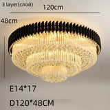 BOSSEN LED modern crystal ceiling light circular/square bedroom living room ceiling light.