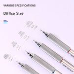 Japanese Stationery 1pcs UNI Metal Mechanical Pencil SHIFT 0.3/0.4/0.5/0.7/0.9MM Low Center of Gravity lapiseira profissional