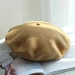 Wool Thick  Berets Artist French Beret Women Painter Hat Girls Female Warm  Walking Cap