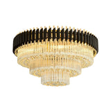 BOSSEN LED modern crystal ceiling light circular/square bedroom living room ceiling light.