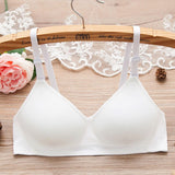 Girls Tube Top Training Bra Wireless Thin Cup Bra Fashion Comfortable Teenage Underwear Teenage Girls Clothing 14 16 Years