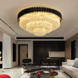 BOSSEN LED modern crystal ceiling light circular/square bedroom living room ceiling light.