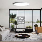 50CM Large Ceiling lamp Smart APP/ Remote Control Dimmable for Bedroom 48W Ceiling Lights AC 110/220V led lights for Living room