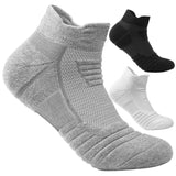 Men Women Running Ankle Socks Athletic Cycling Basketball Socks Anti-slip Breathable Quick Dry Fitness Short Tube Sport Socks