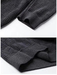 Spring Autumn 100% Pure Merino Wool Pullover Sweater Men O-neck Long-sleeve Cashmere Knitwear Female Clothing Grace