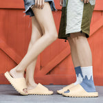 2022 Summer Men&#39;s Slides Brand Men Women Slippers Orginal Sandals Women Beach Casual Shoes EVA Flip-flops Man Beach Sandals