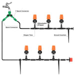 Irrigation System Garden Tools Drip Watering Kits Automatic Watering Hose With Adjustable Convenient Installtion Saveing Water