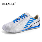 DR.EAGLE Men Football Shoes Lightweight Anti-Slip Soccer Shoes Superfly Outdoor Breathable Training Soccer Cleats Sports Shoes