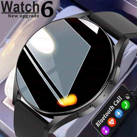 New Smartwatch 6 Men Full Touch Blood Pressure Blood Oxygen Bluetooth Call Sports Smart Watch Men Women For IOS android
