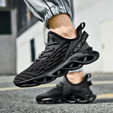 2024 Brand Men Shoes Lightweight Running Shoes For Men Sneakers Comfortable Non-slip Sneakers Jogging Outdoor Activities Spring