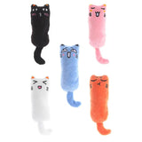 Rustle Sound Catnip Toy Cats Products For Pets Cute Cat Toys Kitten Teeth Grinding Cat Soft Plush Thumb Pillow Pet Accessories