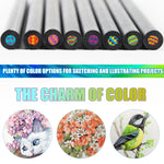 8pcs Large Rainbow Pencils In Different Colors Wooden Colored Rainbow Pencils for Kids Adults Multicolored Pencils for Drawing