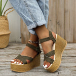 Sandals Summer Woman 2022 Luxury Wedge Sandals Women Designers Womens Luxury Womens Shoes Comfort Summer  on Offer Free Shipping