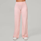 Women Straight Yoga Leg Bottoms Soft Stretchy Fabric Women's Yoga Pants GYM Sweat-Wicking Properties Running Sport Trousers