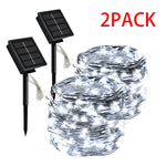 Outdoor Waterproof Solar Led Light Outdoor Garland Solar Power Lamp Garden Lights Christmas Party Garden Solar Lamp Decoration