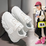 New 2023 Spring Autumn Kids Sneakers Boys Breathable Lightweight Running Shoes Big Girls Casual Sports Shoes Size 26-37