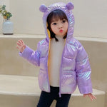 Autumn Winter Down Jackets For Girls Children Clothing Warm Hooded Outerwear For Boys Toddler Girls Fashion Coat Jacket