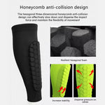 Honeycomb Soccer Shin Guards Football Shields Professional Sports Legging Shinguards Leg Sleeves Protective Gear Shank Protector