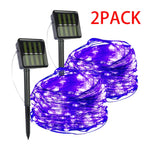 Outdoor Waterproof Solar Led Light Outdoor Garland Solar Power Lamp Garden Lights Christmas Party Garden Solar Lamp Decoration