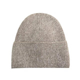 Winter Angora Rabbit Keep Warm Knitting Solid Cap Leisure Lady Skullies Beanies Cap Men Women Cool Hat