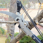 1PC High-Altitude Extension Lopper Branch Scissors Extendable Fruit Tree Pruning Saw Cutter Garden Trimmer Tool With Rope