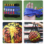 1PC Basketball Net Bag Nylon Bold Storage Bag Single Ball Carry Portable Equipment Outdoor Sports Soccer Football Volleyball Bag