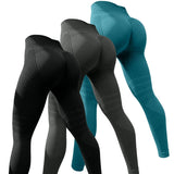 Women's 3-Piece Sports Pants With Sexy Hip Lift Yoga Pants Exercise High-Waisted Running Yoga  Pants