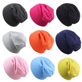 0M-4Y New Baby Street Dance Hip Hop Spring Autumn Baby Hat Scarf for Boys Girls Knitted Cap Winter Warm Solid Color Children Hat