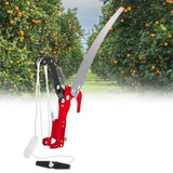 High Altitude Three Pulley Pruning Scissors Tree Pruner Branches Cutter Garden Shears Saw Fruit Pick Cutting Tools Without Rod