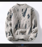 Brand Clothing High Quality Fashion Sweaters/Male Loose Casual Knitted Pullover/Man Casual Round Neck Sweaters M-3XL