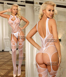 hot crochet Fishnet Bodystocking white Lingerie Babydoll Underwear tassels Chemises Cosplay Teddies Bodysuits Garters