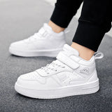 Children Shoes Girls Sneaker White Leather Kids Casual Shoes Fashion School 6 To 12 Years Running Sports Tennis Girl Sneaker