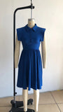 CM.YAYA Women Big Swing Lapel Collar Flare Short Sleeve High Waist Dress INS 2023 Fashion Evening Sexy Party Dresses Vestidos